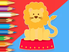 Juego Coloring Book: Circus-Lion