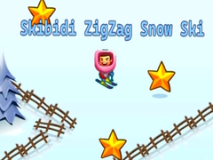 Juego Skibidi ZigZag Snow Ski