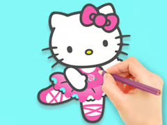 Juego Coloring Book: Hello Kitty Dancing