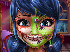 Juego Dotted Girl Halloween Makeup