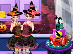 Juego Halloween Party Cake