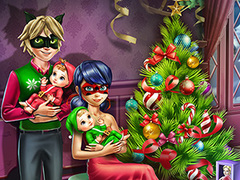Juego Dotted Girl Family Christmas