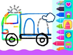 Juego Toddler Drawing: Ambulance