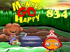 Juego Monkey Go Happy Stage 834