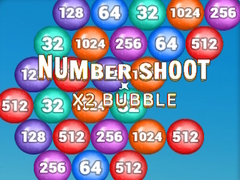 Juego Number Shoot x 2 bubble