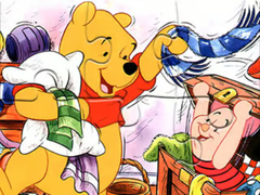 Juego Jigsaw Puzzle: Winnie Clean Up