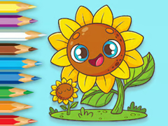 Juego Coloring Book: Sunflowers