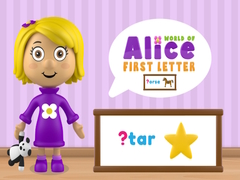 Juego World of Alice First Letter