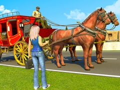 Juego Horse Cart Transport Taxi Game
