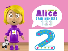 Juego World of Alice Draw Numbers