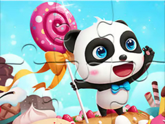 Juego Jigsaw Puzzle: Panda Candy World