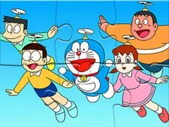 Juego Jigsaw Puzzle: Doraemon Flying
