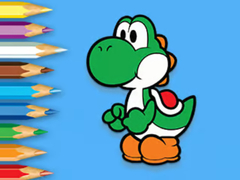 Juego Coloring Book: Yoshi Fishing Time