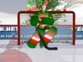 Juego Santas hockey shootout