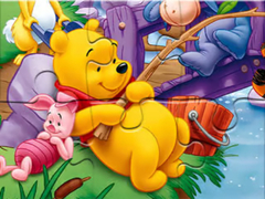 Juego Jigsaw Puzzle: Winnie Fishing