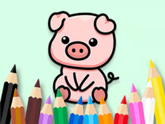 Juego Coloring Book: Cute Pig 2