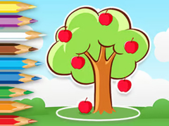 Juego Coloring Book: Apple Tree