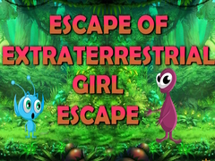 Juego Escape Of Extraterrestrial Girl Escape