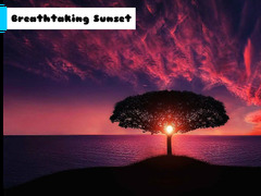 Juego Breathtaking Sunset 