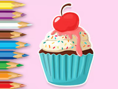 Juego Coloring Book: Apple Cupcake