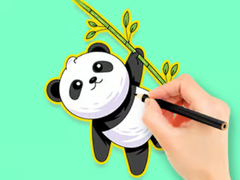Juego Coloring Book: Panda Eat Bamboo