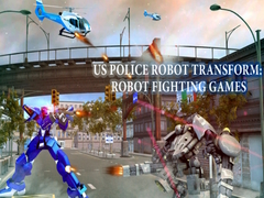 Juego US Police Robot Transform: Robot  fighting games