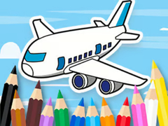 Juego Coloring Book: Flying Airplane
