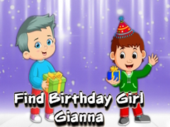 Juego Find Birthday Girl Gianna