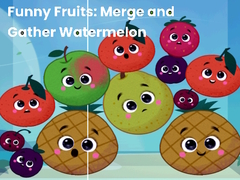 Juego Funny fruits: merge and gather watermelon