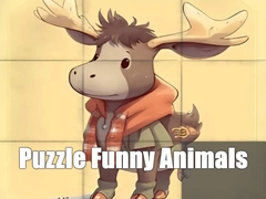 Juego Puzzle Funny Animals