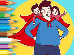 Juego Coloring Book: Father's Day