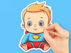 Juego Coloring Book: Cute Super Baby