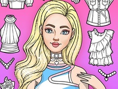 Juego Girl Coloring Dress Up Games