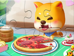 Juego Jigsaw Puzzle: Pizza Dog