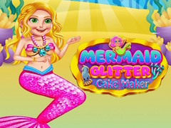 Juego Mermaid Glitter Cake Maker 