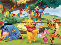 Juego Jigsaw Puzzle: Winnie The Pooh Party