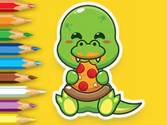 Juego Coloring Book: Hungry Dinosaurs