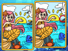 Juego Mermaids Spot The Differences