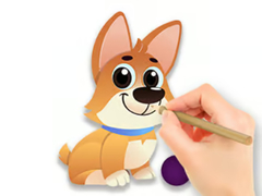 Juego Coloring Book: Dog With Toy