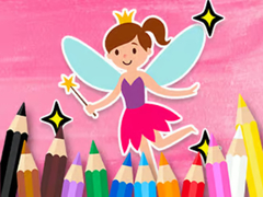 Juego Coloring Book: Little Pretty Fairy