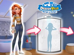 Juego Design Ville: Merge & Design
