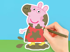 Juego Coloring Book: Peppa In The Mud