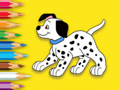 Juego Coloring Book: Cute Spotted Dog