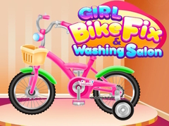 Juego Girl Bike Fix Washing Salon