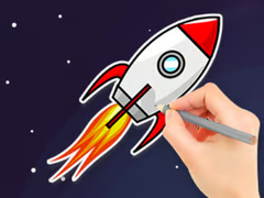 Juego Coloring Book: Flying Rocket