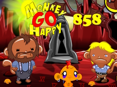 Juego Monkey Go Happy Stage 858