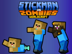 Juego Stickman vs Zombies WorldCraft