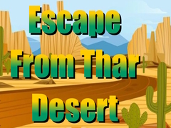 Juego Escape From Thar Desert