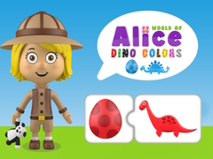 Juego World of Alice Dino Colors