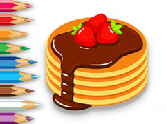 Juego Coloring Book: Strawberry Pancake